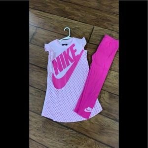 Nike outfit, size 6.